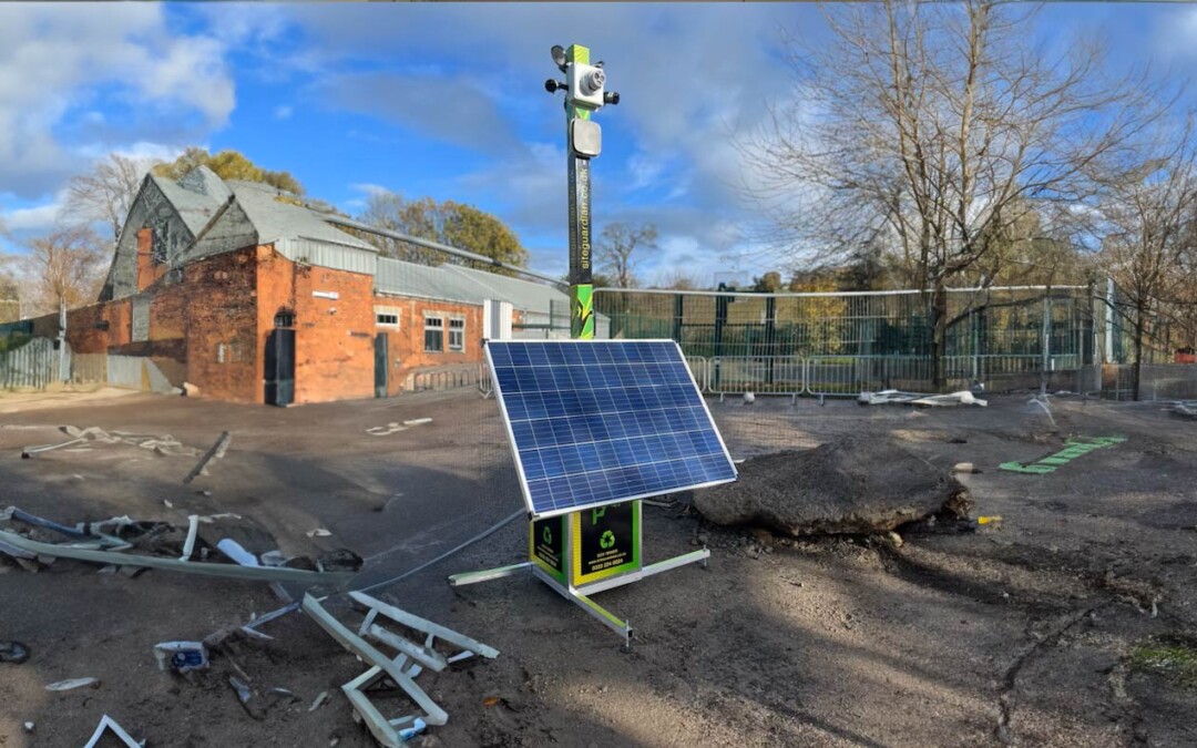 Enhancing Construction Site Security with Solar CCTV Cameras