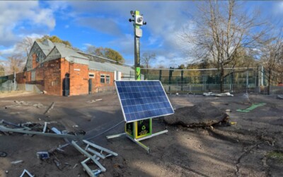 Enhancing Construction Site Security with Solar CCTV Cameras